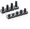 50 pcs 6 x 6 mm panneau PCB 6 x 6 x 5/4,3/6/7/8/9/10/12 mm interrupteur tactile bouton poussoir 12 V 4 broches DIP micro interrupteur for TV/jouets/maison (couleur : 6 x 6 x 5 mm) ( Color : 6x6x7mm )