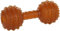Flamingo Hundespielzeug – Hantel braun – Naturkautschuk – 12 × 5 × 5 cm