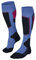 FALKE Damen Skisocken SK4 Advanced W Kh Wolle Funktionsmaterial warm dünn 1 Paar, Blau Morning Sky 6546-O, 41-42