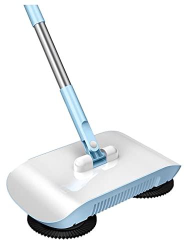 sunmin Robot aspirador manual limpieza doméstica máquina en barredora doméstica 3 en 1 aspirador manual azul