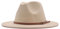 Damen Herrenhüte Winter Mode Filzhut Winterhut Wintermütze - Fedora Hut mit breiter Krempe Filzhut Outdoorhut
