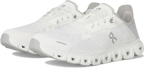 On Cloud 6 Coast Damen-Sneaker, White/Glacier, 40 EU