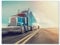 Klassisches Puzzle 1000 Teile，Truck auf dem Highway，Kind Oder Einen Freund,1000 Piece（50x70cm-199