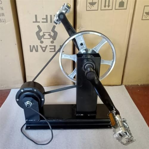 XNZJHPP 300-W-Pedalgenerator, fußbetriebener Generator, Kleiner tragbarer Handkurbel-Generatorsatz, bürstenloser Heimtrainer-Generator mit hoher Leistung (2)