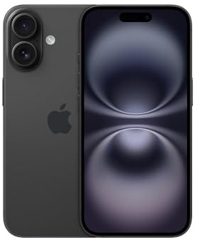 Apple iPhone 16 Plus, 256GB, Schwarz (Generalüberholt)