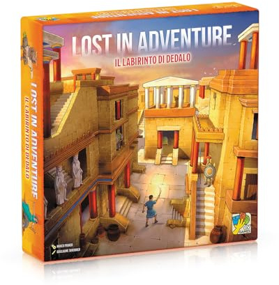Lost in Adventure - Das Labyrinth von Dedalo - Brettspiel für Abenteuer und Erkundung