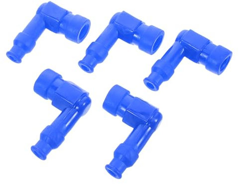 Generic 5 Pezzi Di Modifica Del Cappuccio Della Candela Di Accensione Raccordi Per Generatori A Benzina Manicotti Per Candele Di Accensione Cappuccio Della Candela Di Accensione Per