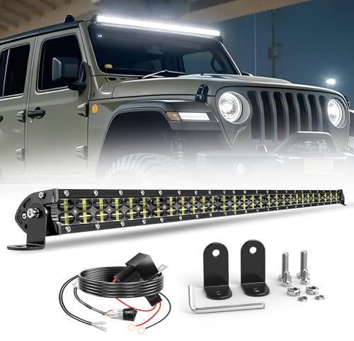 CO LIGHT 32 Light bar auto 25000LM Doppelreihe 6D-Linse LED balken 12v/24V IP68 Mischstrahl Geeignet für landwirtschaftliche Traktoren, 4x4 Fahrzeuge, Lastwagen und Wohnwagen (78cm)