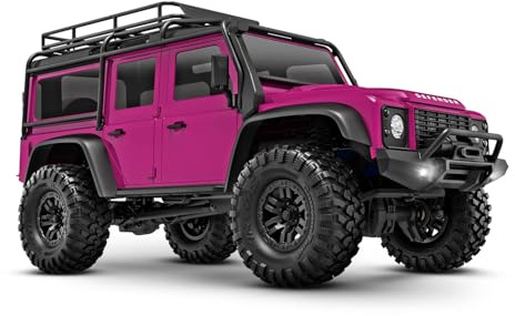 TRAXXAS TRX-4M 1/18 LD Land Rover Defender Pink Scale-Crawler inkl. Akku/Lader 4WD RTR