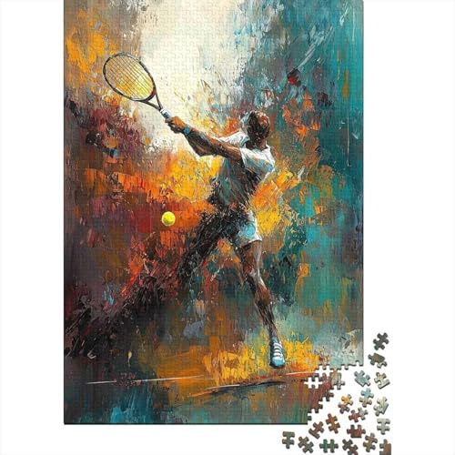 Tennis Jigsaw Puzzle 1000 Piece Adults Paper