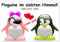 Pinguine im siebten Himmel! (Wandkalender 2025 DIN A3 quer), CALVENDO Monatskalender
