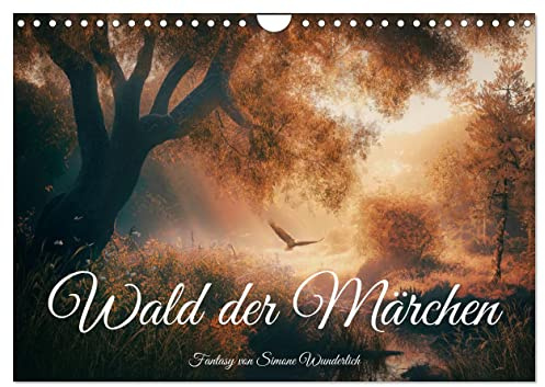 Wald der Märchen (Wandkalender 2026 DIN A4 quer), CALVENDO Monatskalender: Bilder aus dem Märchenwald - Fantasy zum Träumen! (CALVENDO Kunst)