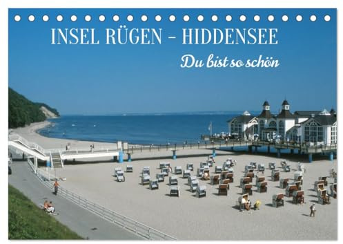 INSEL RÜGEN - HIDDENSEE. Du bist so schön. (Tischkalender 2026 DIN A5 quer), CALVENDO Monatskalender: Entdecke die Inseln von Mecklenburg-Vorpommern - Dein Urlaubsziel für Alle. (CALVENDO Orte)