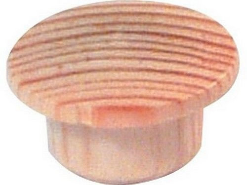 Solid wood cover cap, oak for 10mm hole, screw hole covers pack of 4