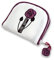Jewellery Purse in a Mackintosh Design (Mauve)