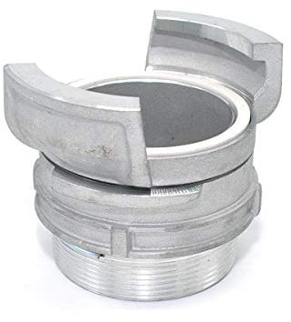 Demi raccord symétrique Guillemin, pompier, à verrou à douille filetée mâle - DN 80 x 3'' BSP