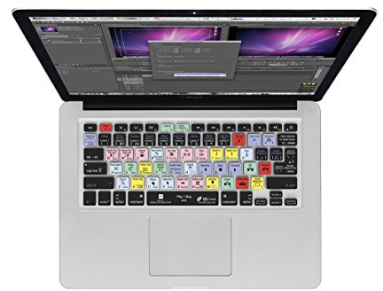 KB Covers Premiere Pro Keyboard Cover - langlebige Tastaturabdeckung, deutsches Layout, abwaschbar - für MacBook Pro Late 2016+ mit w-Touch Bar, schwarz Prad-MTB-QZ