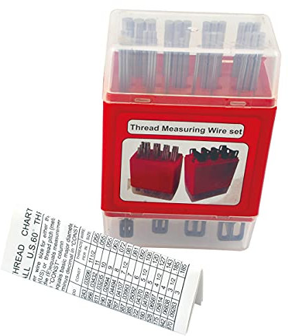 HHIP 4200-0240 Pro-Series 48 Piece Thread Wire Measuring Set