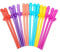 30PC Hen Party Willy Multicolour Straws Reusable Team Bride to Be Drink Sucking Accessories Novelty Bachelorette Night Toy Games Wedding Décor