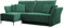 Ecksofa Mokoli mit Schlaffunktion 140x200 und Bettkasten, Ottomane Universal, Eckcouch, L-Form Couch mit Bettfunktion, Polsterecke, Wohnlandschaft (Füße: schwarz, Tiffany 10)