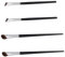 DRESSOOS 4 Stück Braue für Augenbrauen Eyeliner- -Tool augenbrauenbürste eyebrow brush Werkzeug Make-up Pinsel Konturpinsel abgewinkelter Eyeliner-Pinsel eben Concealer Pinsel Nase