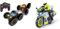 Dickie Toys 201104001 RC Tumbling Flippy, ferngesteuertes Spielzeugauto & – Polizei Motorrad – Spielzeug Motorrad mit Polizisten-Figur