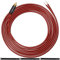 MKBKLLJY 1Pcs RCA to Bare Wire Speaker Cable 16.4FT/500CM 16AWG Positive Red Wire Marking Pure Copper Shell Gold Plated Plug Corrosion Resistance with Cable Ties for Direct Connect Speakers and DIY