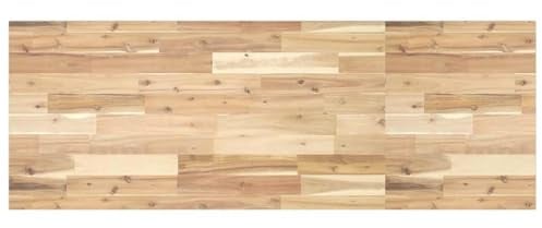 vidaXL Schreibtischplatte Unbehandelt 140x50x2 cm Massivholz Akazie