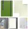 ZephyrCraft A5 Ringbuch Nachfüllbar, 6 Ringe A5 Binder mit Nachfüllpapier und Trennblätter, Budget Planner Notizbuch für Büro, Schule, Reisearbeit, inkl. Stift（Grüner）