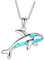 GALPADA 1 Stück Halskette Schmuck Halskette Schmuck Dekorative Halskette Halsschmuck Tier Halskette Labret Schmuck Legierung Blau