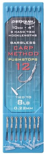 Drennan 4 Carp Method Pushstop Hook Plates: 12 To 8lb