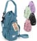Tacti Sac – Sac Porte Bouteille Eau et Gourde Isotherme Transportable - 1.5L - Idéal Randonnée, Sport & Voyage - Bandoulière Ajustable, Étanche avec Rangement Téléphone & Ultra Léger (Bleu)
