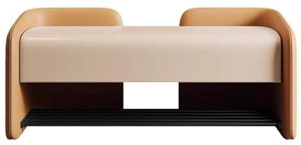 GLigeT Schlafzimmer Schuhwechselbank Hauseingang Veranda Aufbewahrung Schuhbank Schlafzimmer Bettbank Wohnzimmerbank Schrank(100cm)