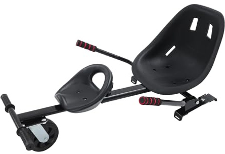 Hoverboard Sitz, Universal Balancier-Roller Balancing Scooter Sitz Länge Verstellbar Ergonomischer 75 kg Tragkraft, Sitzscooter Hoverboard mit Sitz für 6,5-10 Zoll Balancing Scooter