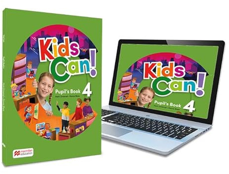 KIDS CAN! 4 Pupil's Book: libro de texto de inglés impreso con acceso a la versión digital