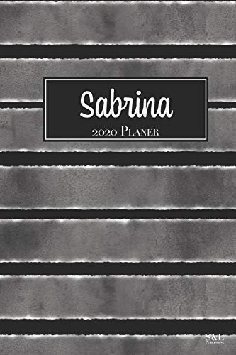 Sabrina 2020 Planer: A5 Minimalistischer Kalender Terminplaner Jahreskalender Terminkalender Taschenkalender mit Wochenübersicht