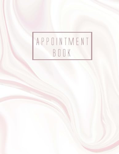 Appointment Book: 8 Column Appointment Book for Salons, Spas, Hair Stylist, Daily and Hourly Schedule Notebook, Appointment Scheduling Book, Salon ... Book 15 Minute Increments) (Volume 6)