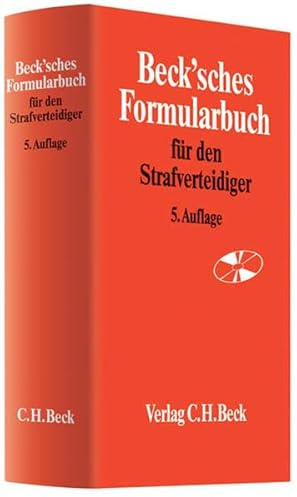 Beck'sches Formularbuch für den Strafverteidiger