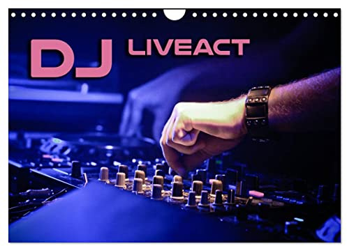 DJ Liveact (Wandkalender 2026 DIN A4 quer), CALVENDO Monatskalender: Atmosphärische Aufnahmen von Dance Clubs, Festivals und DJ-Equipment (CALVENDO Kunst)