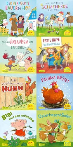 Pixi-Box 287: Frühling auf dem Bauernhof (8x8 Exemplare) (287)