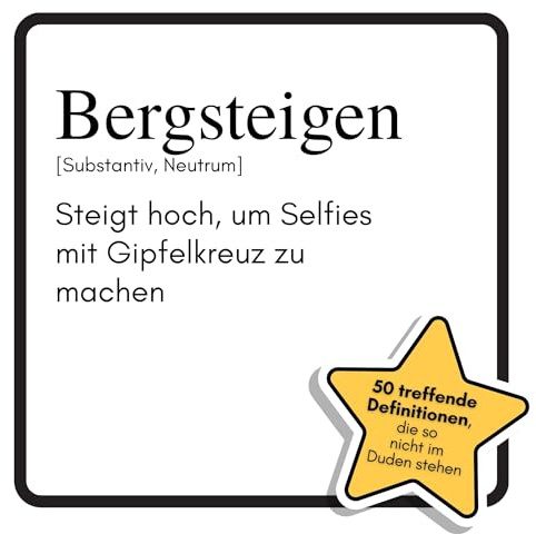 Bergsteigen: Steigt hoch, um Selfies mit Gipfelkreuz zu machen. Das lustige Geschenkbuch für Mann, Frau, Kollege, Freund zu Geburtstag, Weihnachten
