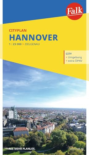 Falk Cityplan Hannover 1:23.000