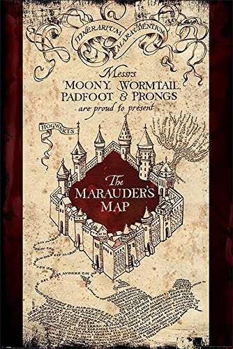 empireposter MB 5 Harry Potter The Marauders Map