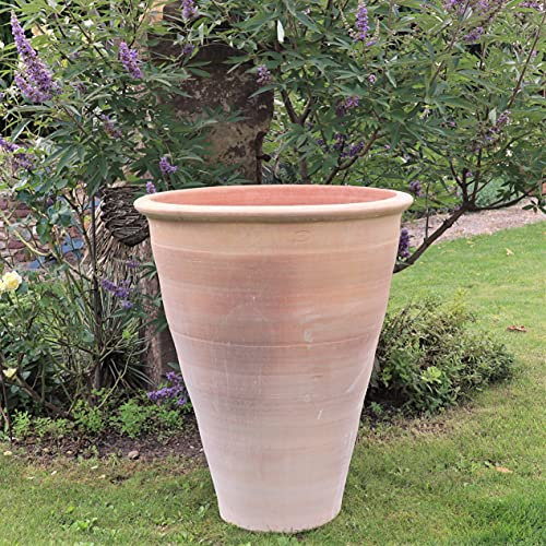 Grande jardinière en terre cuite en céramique de Crète 90 cm | absolument hors gel | Jardinières et jardin, hibiscus