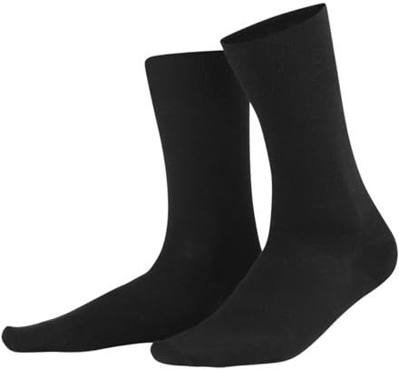 Living Crafts - DANILO | Socken - Herren Bio-Wolle Socken, handgekettelte Spitze, Feinripp-Bündchen, Langlebigkeit und angenehmes Fußklima