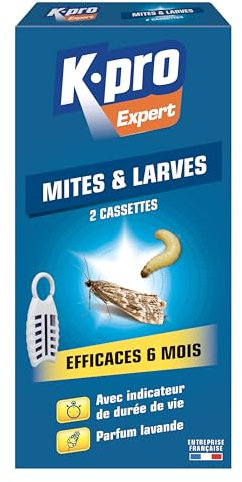 Kapo Cassettes mites et larves x2 - L'étui de 2
