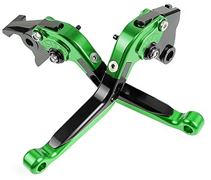 ZHUOWU Z800 Z750 Levier d'embrayage et de Frein Pliable et Extensible usiné CNC pour Z750 2007-2012Z800 E Version 2013-2017