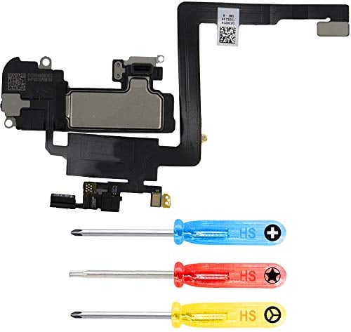 MMOBIEL Altoparlante auricolare compatibile con iPhone 11 Pro Max 2019 - Ricambio altoparlante/auricolare - Include sensore di prossimità e cacciaviti