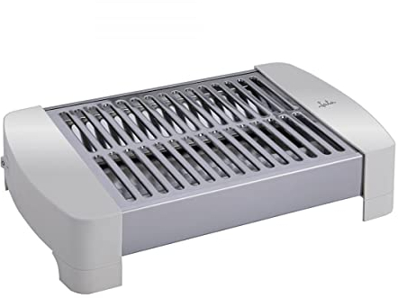 Jata JETT0201 - Tostador plano horizontal pequeño. 2 resistencias de cuarzo. Bandeja recogemigas extraíble. 300 W. Fácil almacenaje: 34 x 19 x 7 cm