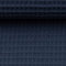 MAGAM-Stoffe Ella Waffel Stoff 100% Baumwollstoff Oeko-Tex Meterware 50cm (23. Jeansblau)